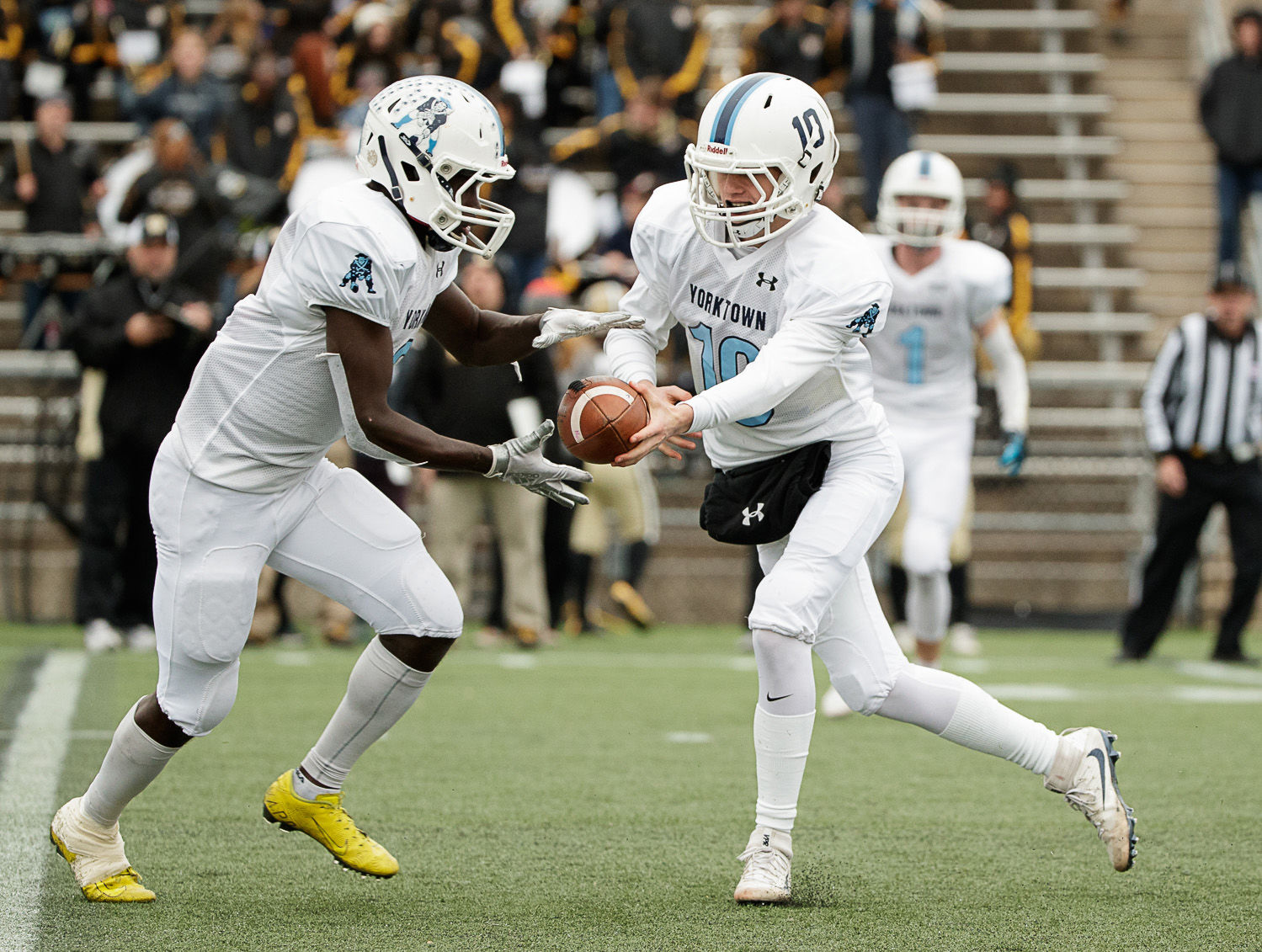 Yorktown football region final action 8